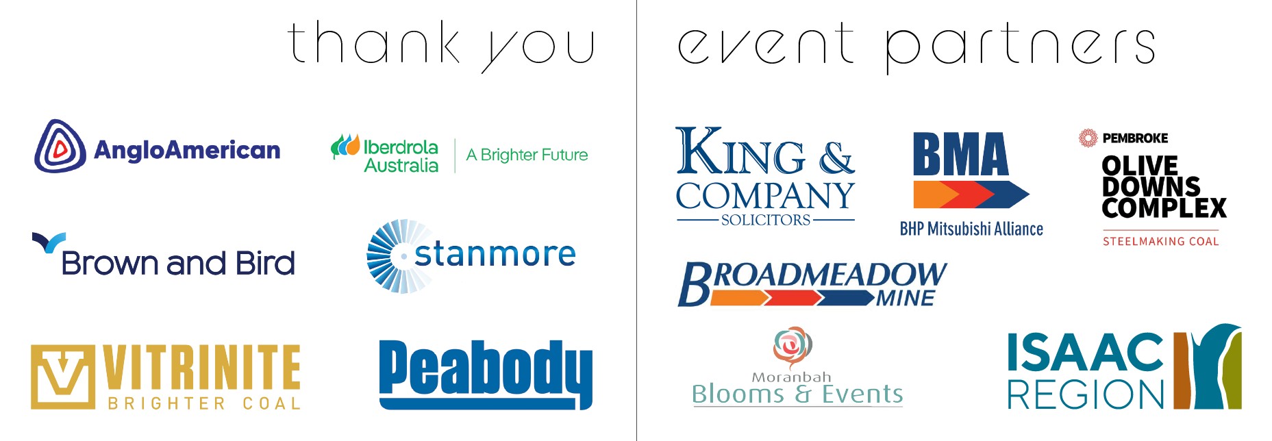 Event partners 2025